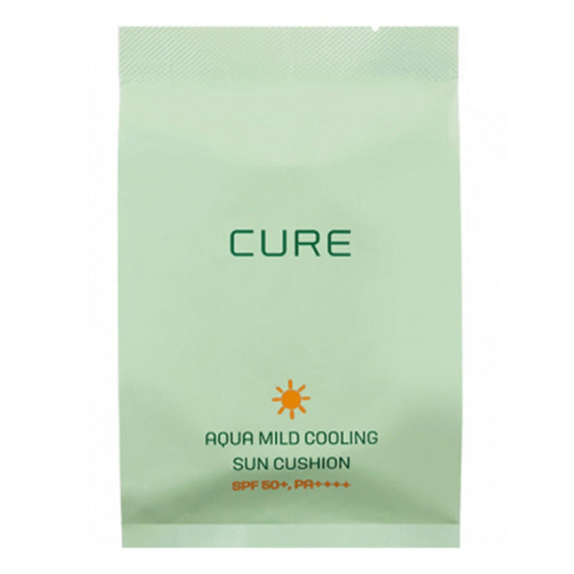 KIM JUNG MOON ALOE La Sense Aloe Cure Aqua Mild Cooling Sun Cushion SPF50+ PA++++ Refill, 25g, 1pc