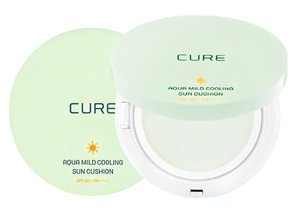 KIM JUNG MOON ALOE  AQUA MILD COOLING SUN CUSHION SPF50+ PA++++, 25g, 1count
