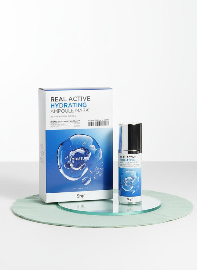 SNP  Real Active Ampoule Mask 10ea Choose 1 of 3 types