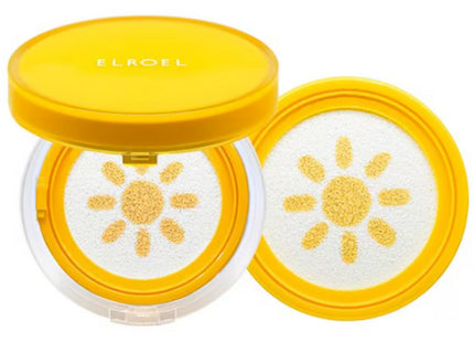ELOEL  1 Sec Correcting Made-Free Tone-Up Sun Cushion 15g + Refill 15g, 1 Set