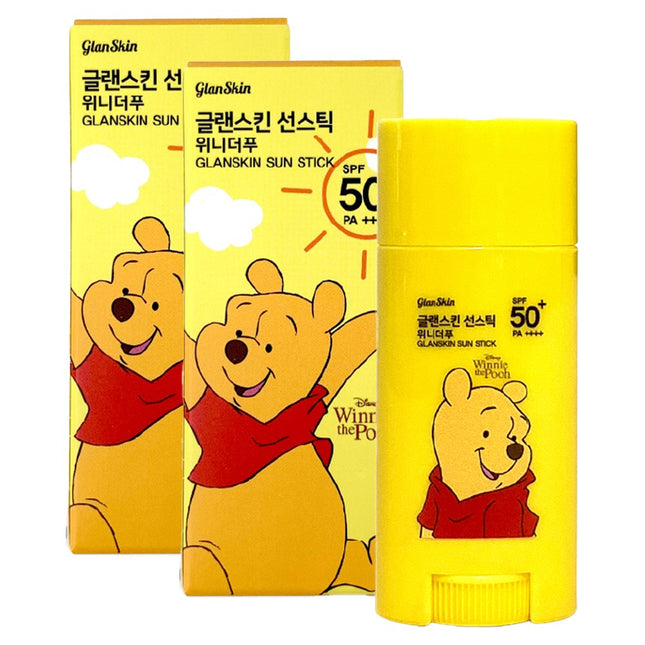 DISNEY  Pooh Glan Skin Sunstick SPF 50+ PA++++, 15g, 2 count
