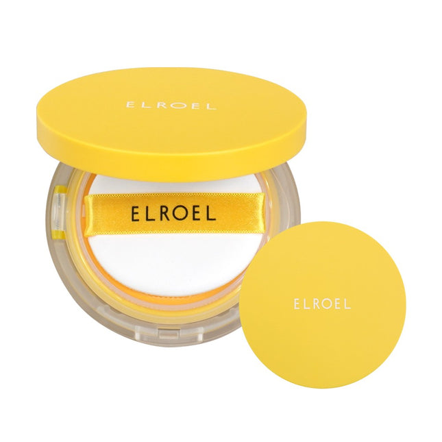 ELROEL  Padefree Sun Cushion Pangpang Yellow Big Sun Cushion, 1 Case (25g + 8g)