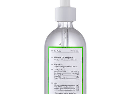 DERMACOSMETICS EFFECTUM D: SOLUTION AMPOULE 100ML