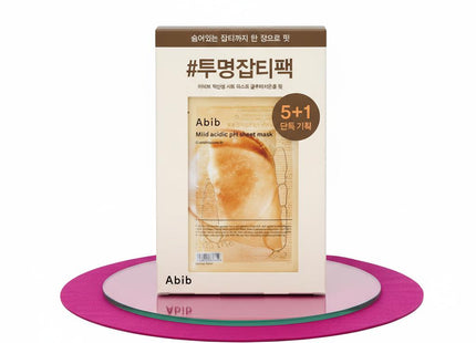 ABIB Mild Acidic pH Sheet Mask Glutathione Fit 5+1 Pack
