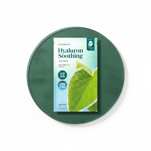 GOODAL Heartleaf Hyaluronic Acid Soothing Jelly Mask