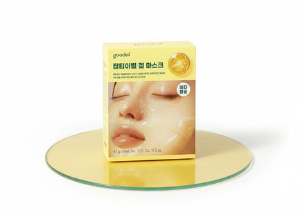 GOODAL Green Tangerine Vita C Dark Spot Care Gel Mask 1 Sheet
