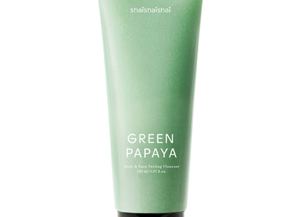 SHYSHYSHY  Green Papaya Body and Face Peeling Cleanser 150ml 1 count