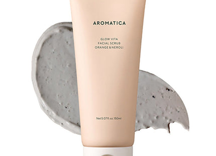AROMATICA Aromatica Glow Vita Facial Scrub Orange & Neroli 150ml 1ea