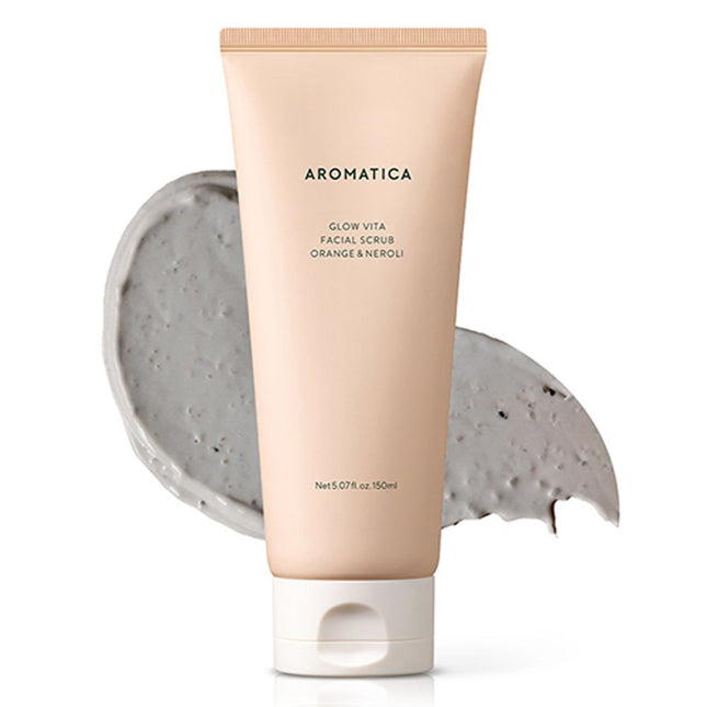 AROMATICA Aromatica Glow Vita Facial Scrub Orange & Neroli 150ml 1ea