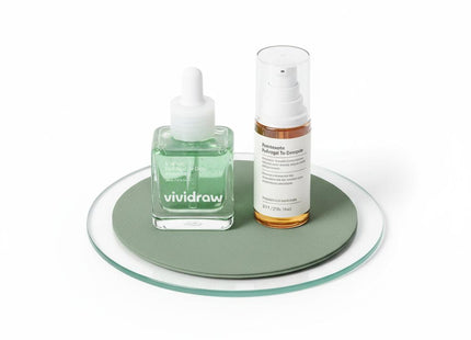 VIVIDROW Baobab Hydrogel Two Drop Serum 40ml 1+1 Special Set