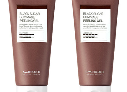 SWANICOCO  Black Sugar Peeling Gel 100ml, 2 Pack