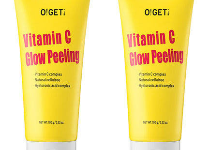 OGGET  Vitamin C Glow Peeling Gel 100g, 2 Pack