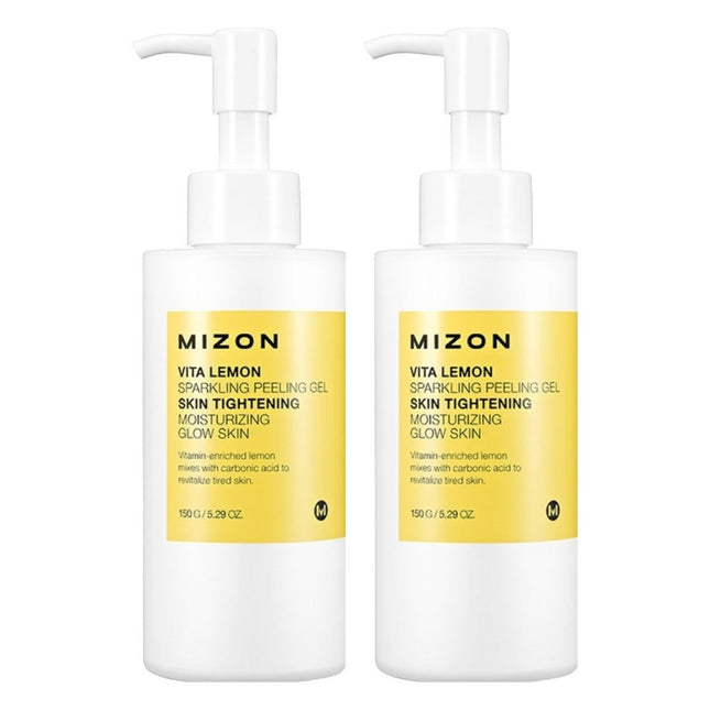 MIZON  Vita Lemon Sparkling Peeling Gel, 150g, Set of 2