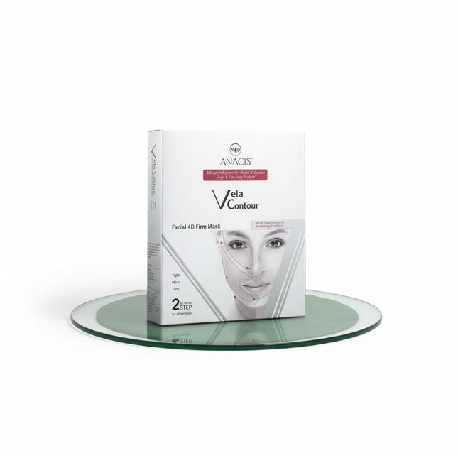 ANASIS Bella Contour 4D Perm Mask Pack 5 Sheets + Firming Cream 7g Gift