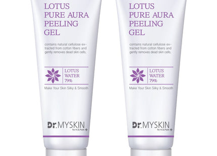 DR. MYSKIN  Lotus Pure Aura Peeling Gel 110ml, 2 count