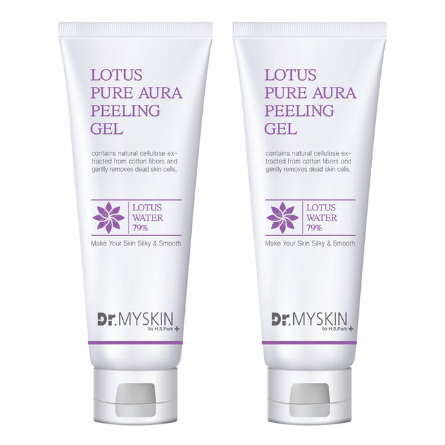 DR. MYSKIN  Lotus Pure Aura Peeling Gel 110ml, 2 count