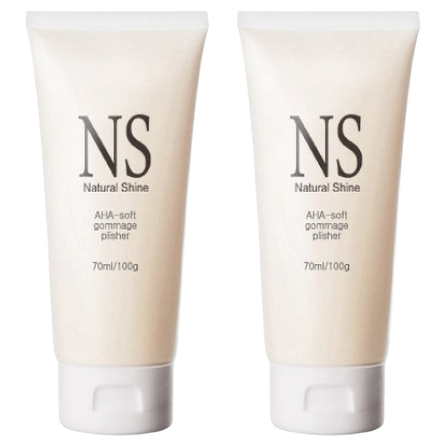NATURAL SHINE  AHA Soft Gommage Polisher 70ml 2 Pack