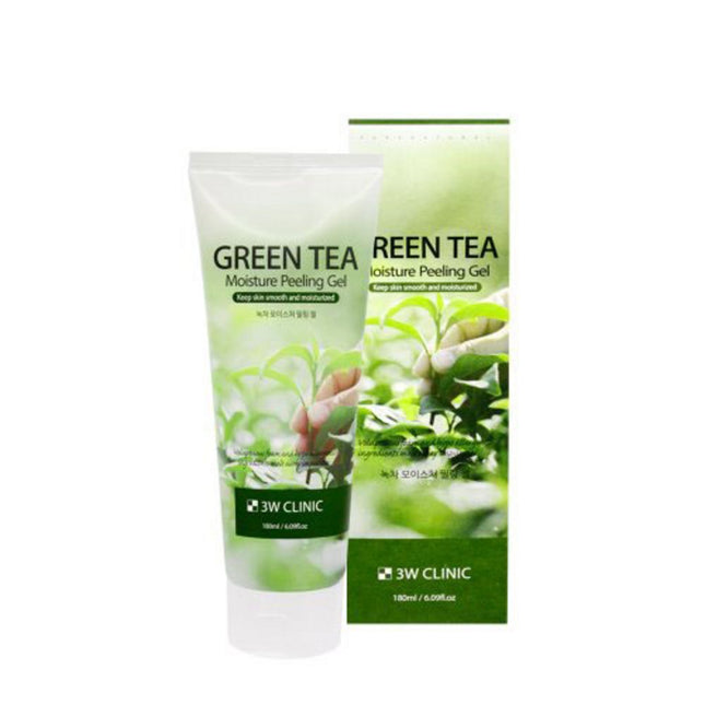 3W CLINIC  Green Tea Watery Peel Gel 180ml 1 count