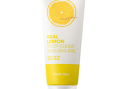 FARMSTAY  Real Lemon Deep Clear Peeling Gel 100ml 1ea