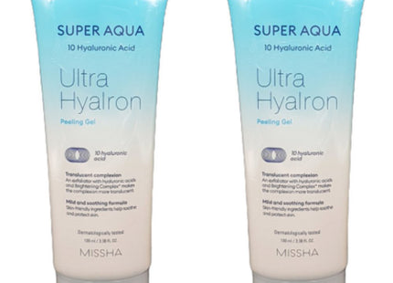 MISSHA  Super Aqua Ultra Hyalon Peeling Gel 100ml 2 pack