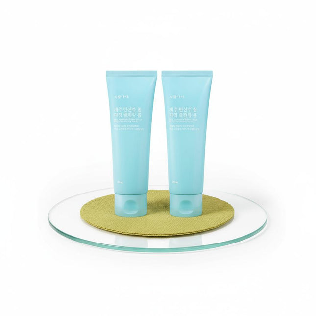 PLANTNMORE Jeju Sparkling Cleansing Foam 120ml Single  1+1