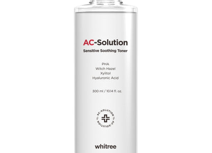 WHITREE  AcSolution Sensitive Soothing Toner