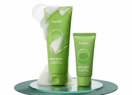 BEPLAIN Mung Bean pH-Balanced Cleansing Foam 160ml +40ml Edition