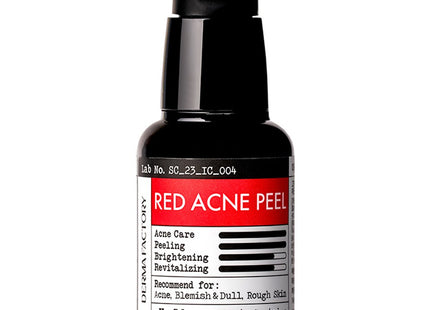 THE DERMA FACTORY  Red Acne Peel 30ml 1ea
