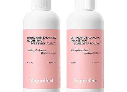 VEGAN EFFECT  Fig Bomb Pore Deep Scaling Sebum Softener, 150ml, 2 Count