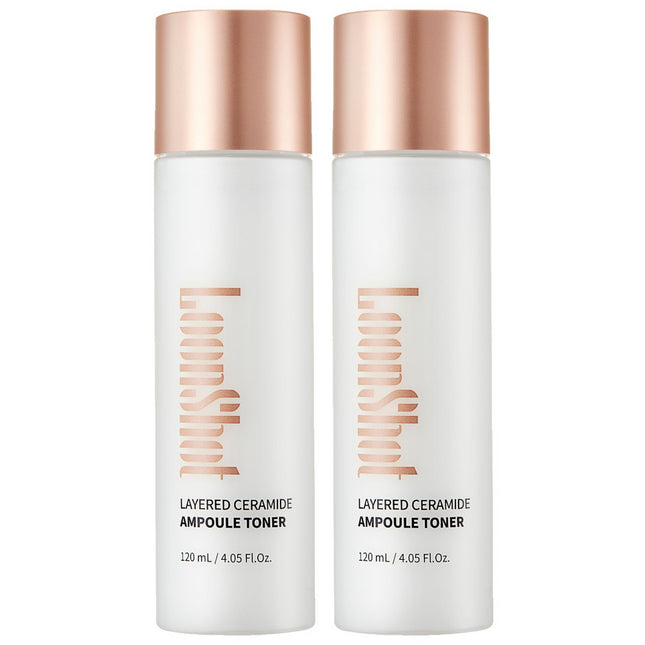 BEAUTY OPEN Lunshot Layered Ceramide Ampoule Toner, 120ml, 2 Pack