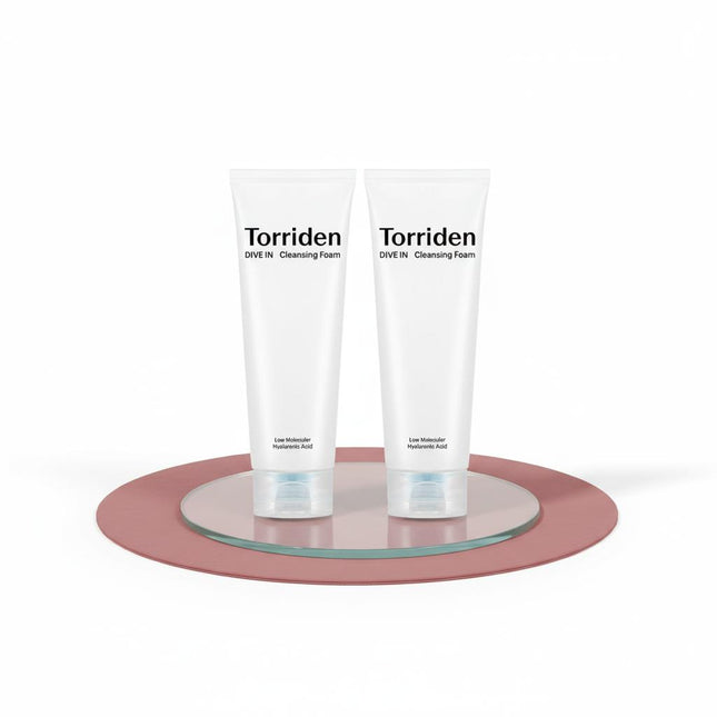 TORRIDEN Dive-In Low Molecular Hyaluronic Acid Cleansing Foam Double Set 150ml+150ml