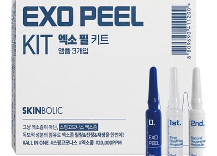 SKIN-BOLIK EXOSOME EXOFILL  Single Use Kit (Peel+Lift+Renew+Soothe), 1 Count