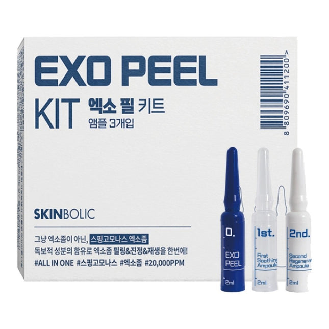 SKIN-BOLIK EXOSOME EXOFILL  Single Use Kit (Peel+Lift+Renew+Soothe), 1 Count