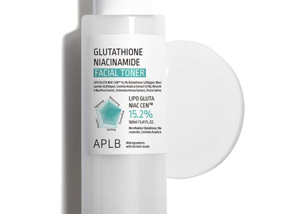 APLB  Glutathione Niacinamide Facial Toner, 160ml, 1 Count