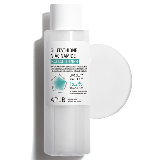 APLB  Glutathione Niacinamide Facial Toner, 160ml, 1 Count