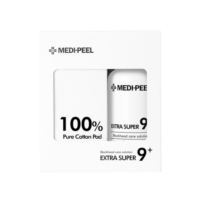 MEDI-PEEL  Extra Super 9 Plus 250ml + Cotton Pads 40p, 1 Set