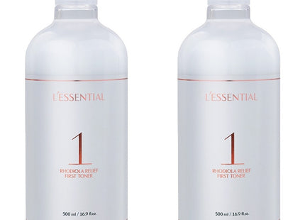ESSENTIAL Rhodiola Relief First Toner, 500ml, 2 Count
