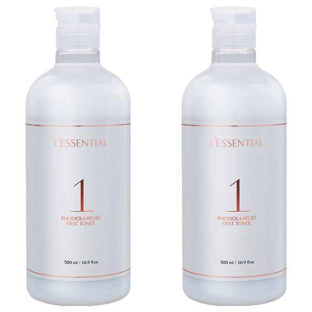 ESSENTIAL Rhodiola Relief First Toner, 500ml, 2 Count