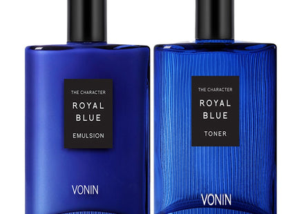 BONIN The Character Royal Blue Emulsion 140ml + Toner 140ml Set, 1 Unit, 2 Units
