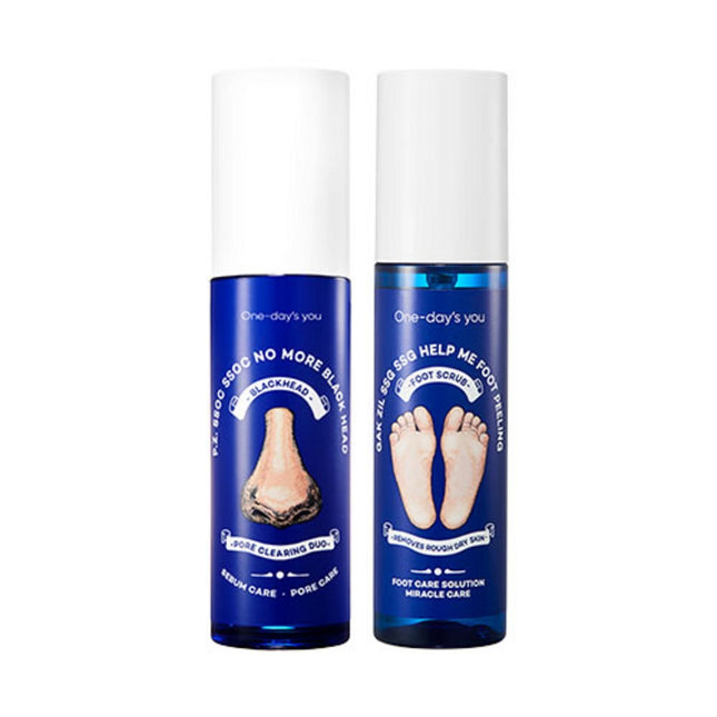 ONEDAYSYOU Oneday's You No More Blackhead + Help Me Foot Peeling Set
