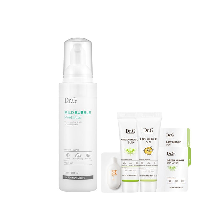 DR.G  Mild Bubble Peeling 135ml +  5种 Kit, 1 Item