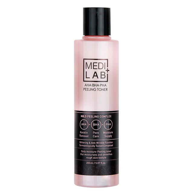 MEDILAB  AHA BHA PHA Refining Toner, 200ml, 1 Each