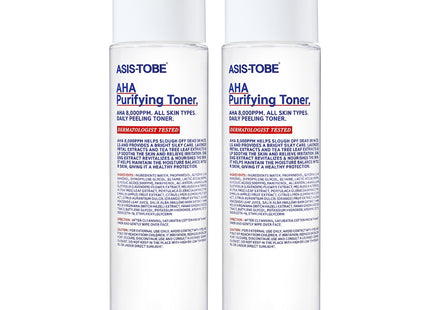 AZITOBE  Aha Purifying Toner, 200ml, Set of 2