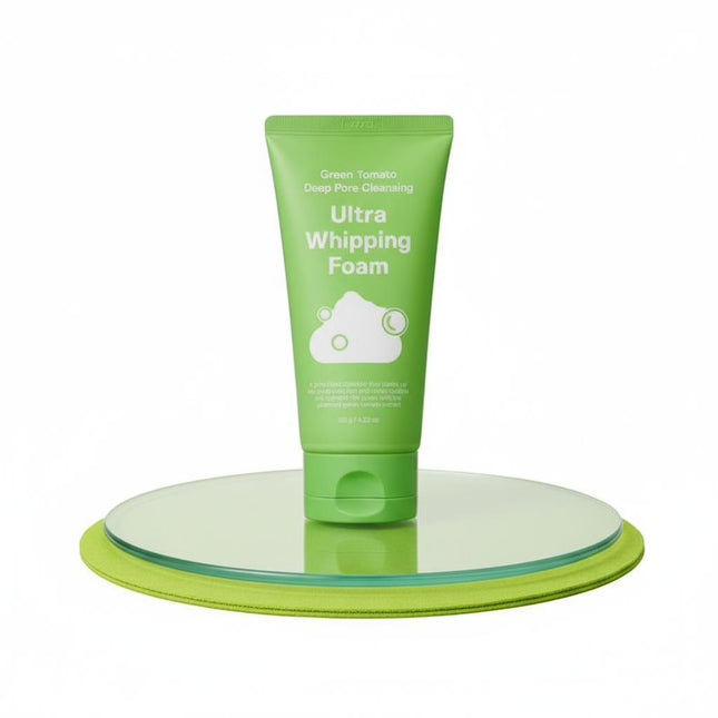 INGREDIENT EDITOR Green Tomato Deep Pore Cleansing Ultra Whipping Foam 120g