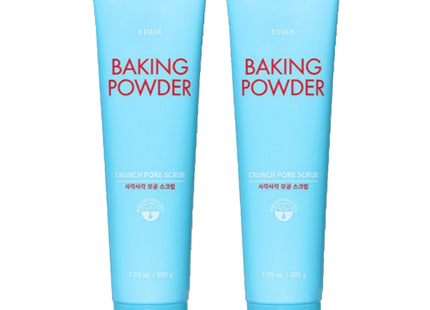 ETUDE HOUSE  Baking Powder Smoothie Pore Scrub, 200g, 2 Count