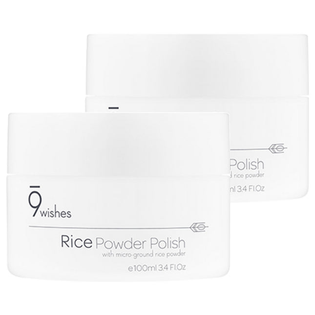 NINEHILLS  Rice Powder Polish, 100ml, 2 Count
