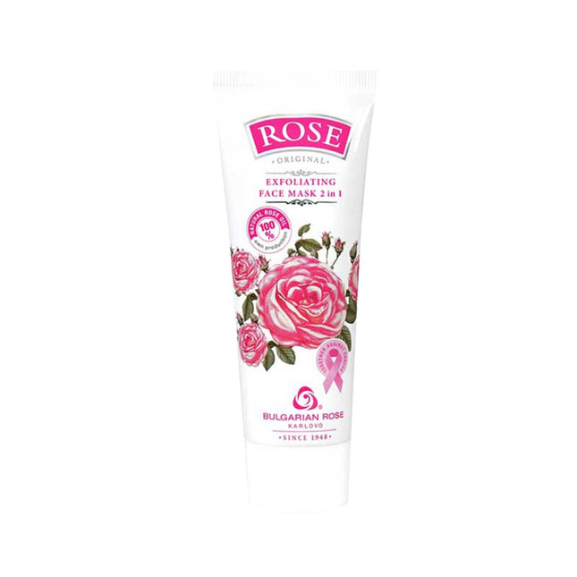 BULGARIAN ROSE  Rose Exfoliating Hydrating Mask, 75ml, 1 count
