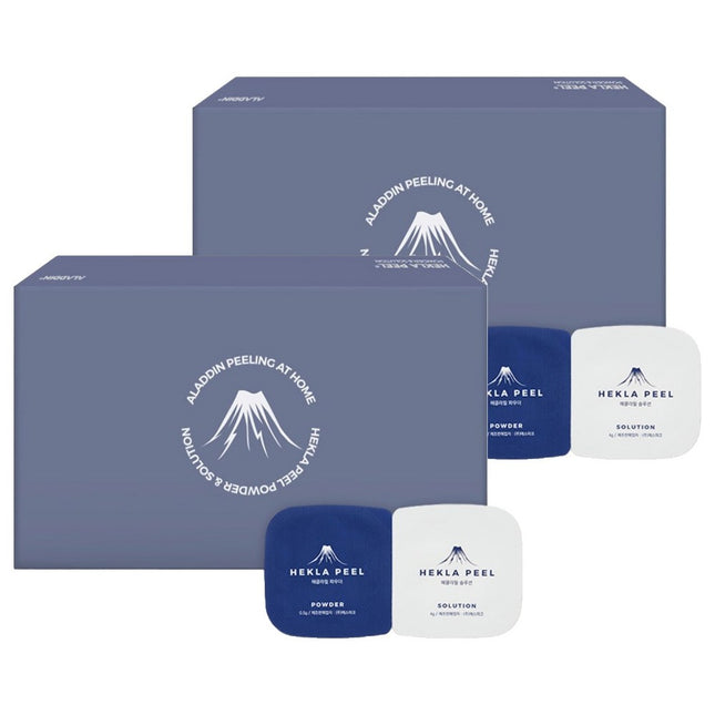 HECLAFILL  Home Care Kit Aladdin Peeling Powder + Solution Set, 2 Count