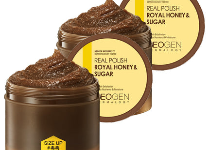 NEOGENDERMALOGY Neogen Dermalogy Real Polish Royal Honey & Sugar Face Scrub, 210g, 2 Count