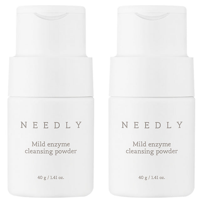NEEDLY Needly Mild Enzyme Cleansing Powder 40g, Set of 2